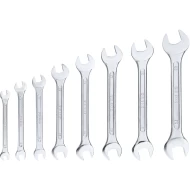 Комплект ключове гаечни двустранни отворени, 6-22mm, 8ч, 6119, EXTOL PREMIUM