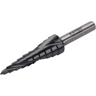 Свредло степенчато с трошач на стружки, HSS-Co, Ø3-12mm, 8701190, EXTOL INDUSTRIAL