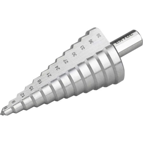 Свредло степенчато, HSS-M2, Ø6-39mm, 8801166, EXTOL PREMIUM