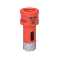 Боркорона диамантена цилиндрична, M14, Ø20mm, 8801866, EXTOL PREMIUM