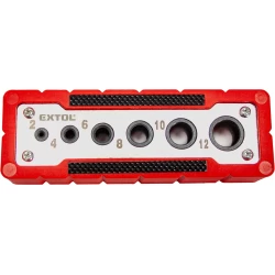 Шаблон за пробиване на отвори, Ø2-4-6-8-10-12mm, 8801920, EXTOL PREMIUM