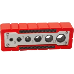 Шаблон за пробиване на отвори, Ø3-5-7-9-11-13mm, 8801921, EXTOL PREMIUM