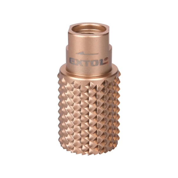 Фрезер-рашпила цилиндричен за ъглошлайф, Ø30mm, M14, 8803694, EXTOL PREMIUM