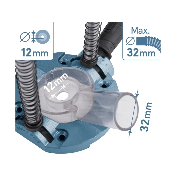 Стойка за бормашина многофункционална с патронник, Ø1-10mm/9mm, 8807005, EXTOL PREMIUM