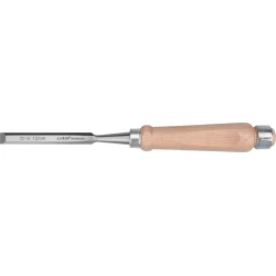 Длето с букова ръкохватка, 12mm, дължина 275mm, CrV, 8812312, EXTOL PREMIUM