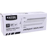 Пирони за пистолет, 480ks, 90mm, Ø3,05mm, 8862605, EXTOL PREMIUM