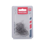 Скоби заваръчни за пластмаса вълнообразни ⌀0,6 mm, 150бр, 8862640, EXTOL PREMIUM