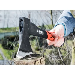 Брадва за цепене с дръжка от фибростъкло, 1250g, 700mm, 8871276, EXTOL PREMIUM