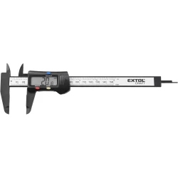 Шублер дигитален пластмасов, 0-150mm, 925200, EXTOL CRAFT