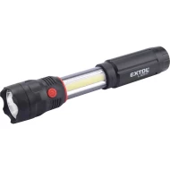 Фенер 100lm CREE + 150lm COB с магнит,  3W, 43117, EXTOL LIGHT