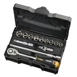 Тресчотка ERGONIC 1/2" комплект 13ч., 00005681318, FELO