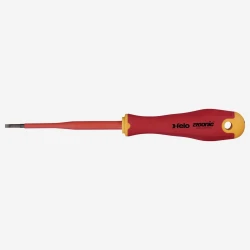 Отвертка ERGONIC VDE E-slim плоска SL 2,5 x 0,4 x 100, 00041392590, FELO