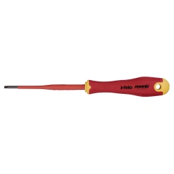 Отвертка ERGONIC VDE E-slim плоска SL 3,5 x 0,6 x 100, 00041393590, FELO