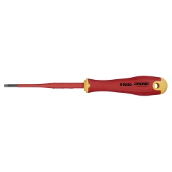 Отвертка ERGONIC VDE E-slim плоска SL 3,5 x 0,8 x 100, 00041393890, FELO