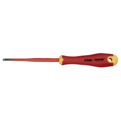 Отвертка ERGONIC VDE E-slim плоска SL 4,0 x 0,8 x 100, 00041394090, FELO