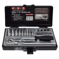Гедоре 1/4" шестостен 4-13mm 25ч., JN65446, FORCE