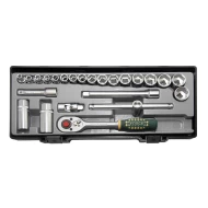 Гедоре 3/8" шестостен 6-22mm 24ч., JN65485, FORCE