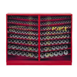 Инструментален шкаф с вложки 1/2", 163 части, JN72721, FORCE