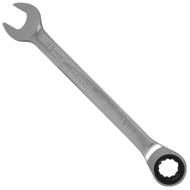 Гаечен ключ с тресчотка 15mm, JN75715, FORCE