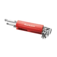 Комплект имбусни ключове HEX 1,5-10mm, 9бр, 4710100, FORTUM