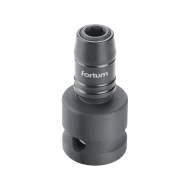 Адаптер ударен 1/2" квадрат към 1/4" Quick-Lock, CrMoV, 4790002, FORTUM