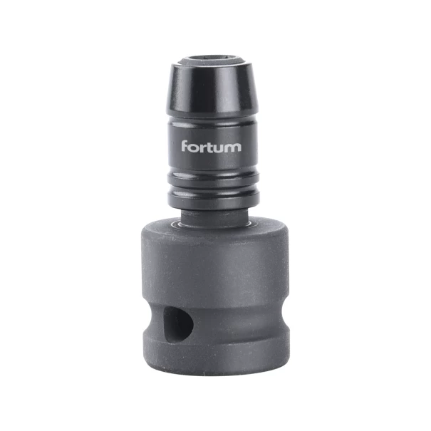 Адаптер ударен 1/2" квадрат към 1/4" Quick-Lock, CrMoV, 4790002, FORTUM