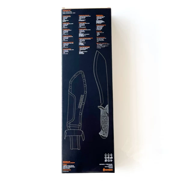 Мачете Versafix с кания, черно, 30-001608, GERBER