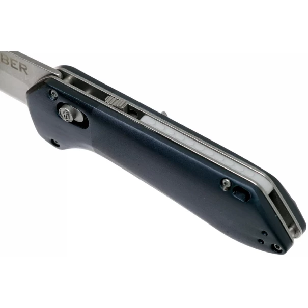 Нож сгъваем Highbrow Compact с гладко острие, син, 30-001681, GERBER