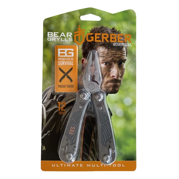 Инструмент мултифункционален Беар Грилс ULTIMATE MULTI-TOOL Survival, 31-000749, GERBER