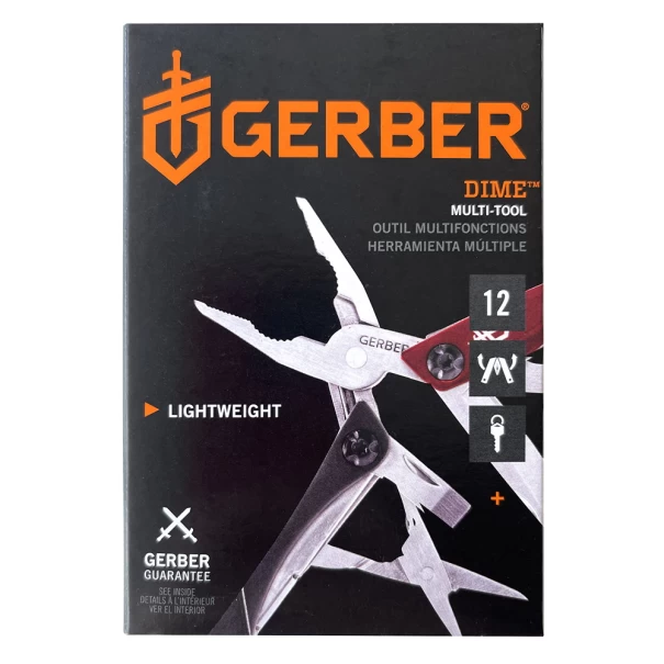 Инструмент мултифункционален DIME Micro Tool, червен, 31-003622, GERBER