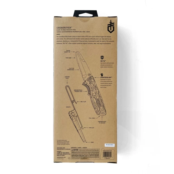 Нoж рибарски CrossRiver Combo Salt, 31-003591, GERBER