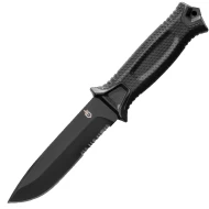 Нож тактически StrongArm черен, комбинирано острие, 1027840, GERBER