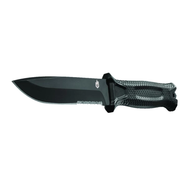 Нож тактически StrongArm черен, комбинирано острие, 1027840, GERBER
