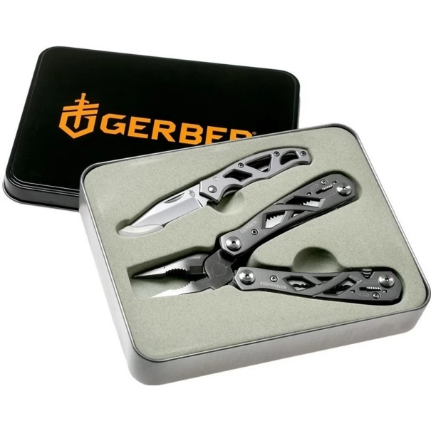 Комплект мулти-клещи Suspension-NXT + нож сгъваем Mini Paraframe, 1052474, GERBER