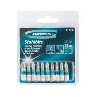 Комплект битове PH1х25mm, 10бр, 11329, GROSS