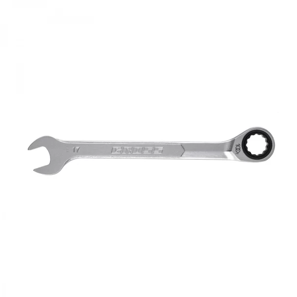 Гаечен ключ с тресчотка 17mm, 14855, Gross