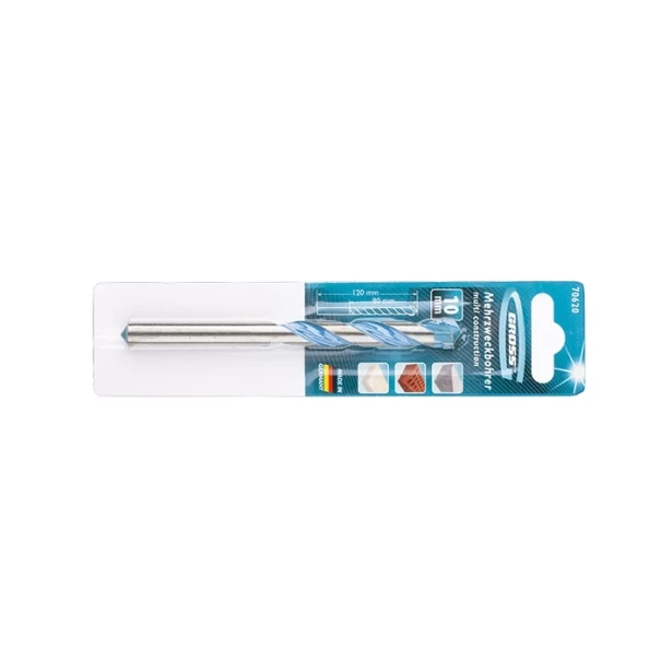 Бургия за бетон Multiconstruction PRO, 10mm , 70620, GROSS