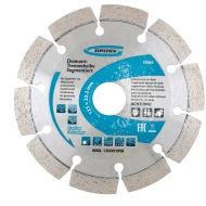 Диск диамантен за сухо рязане, сегментиран, 125х22,2mm, 73003, GROSS