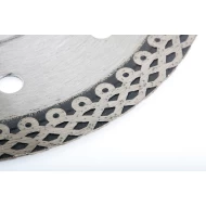 Диск диамантен за мокро рязане, тънък, 115х22,2mm, 73052, GROSS