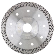 Диск диамантен за мокро рязане, тънък, 125х22,2mm, 73053, GROSS