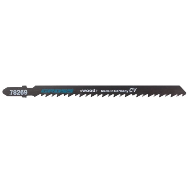 Ножове за прободен трион за дърво, 2бр(3104L-T144DL), 78269, GROSS