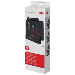 Комплект клещи раздвижни Cobra® в чанта, 3ч, 00 19 55 S8, KNIPEX