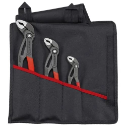 Комплект клещи раздвижни Cobra® в чанта, 3ч, 00 19 55 S9, KNIPEX
