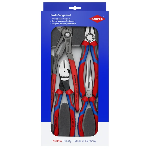 Комплект монтажен 3K KNIPEXtend в пенова вложка, 4ч, 00 20 01 V08, KNIPEX