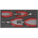 Комплект клещи зегерки в пенова вложка, 4ч, 00 20 01 V09, KNIPEX