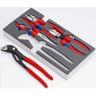 Комплект клещи Basic в пенова вложка, 4ч, 00 20 01 V15, KNIPEX
