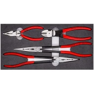 Комплект клещи АВТО в пенова вложка, 4ч, 00 20 01 V16, KNIPEX