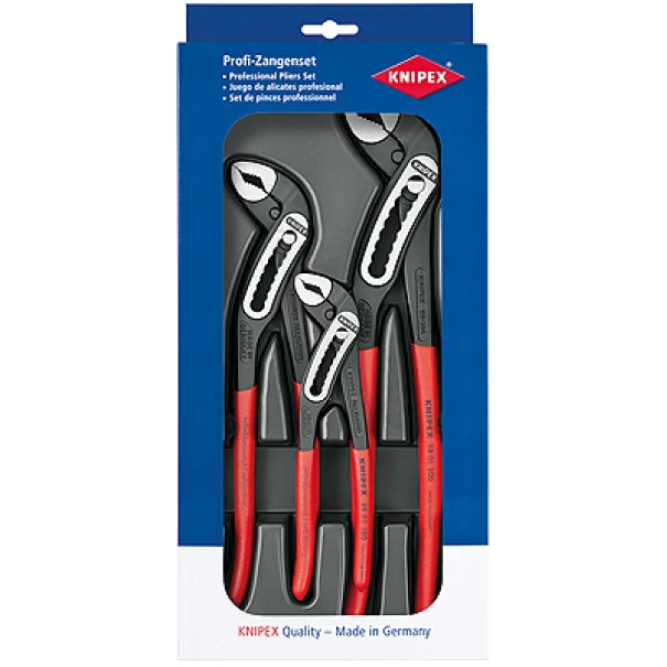 Комплект клещи раздвижни Alligator®, 3ч, 00 20 09 V03, KNIPEX