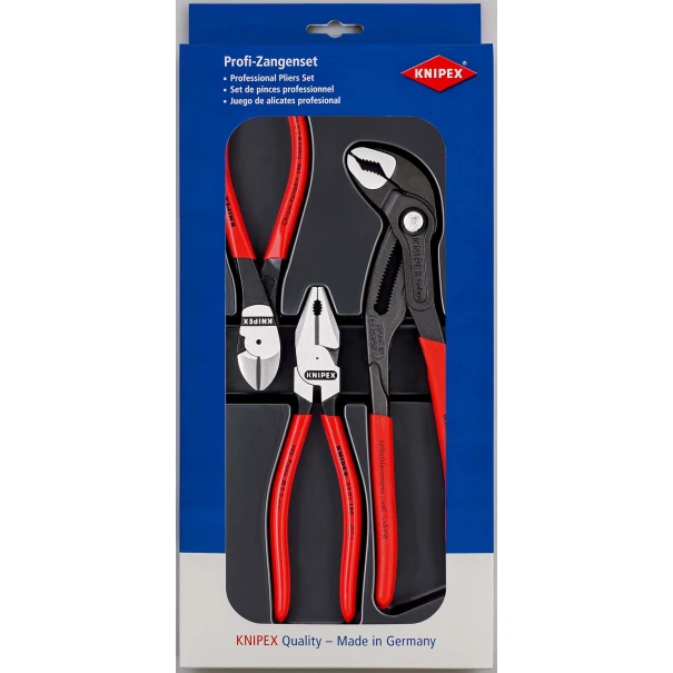Комплект мощни клещи, 00 20 10, KNIPEX