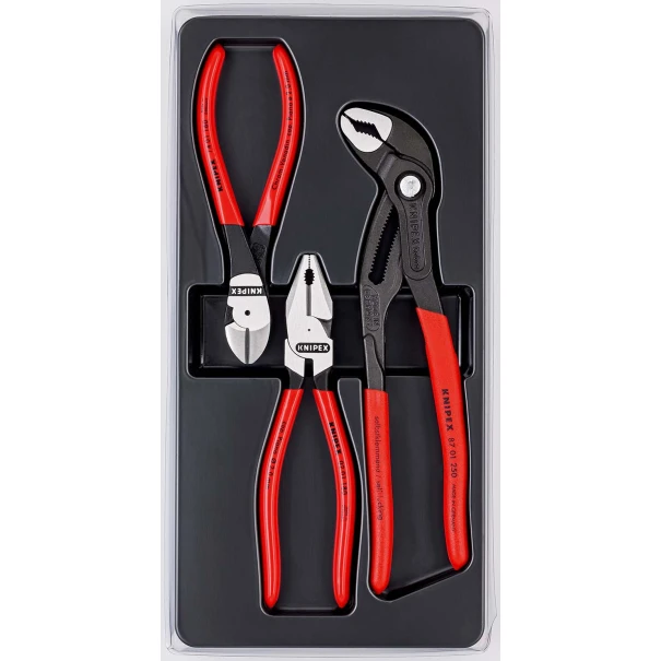 Комплект мощни клещи, 00 20 10, KNIPEX